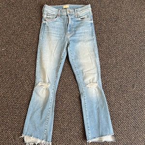 MOTHER jeans. Size 26. The Insider High Waist Crop Jeans. Very good condition.